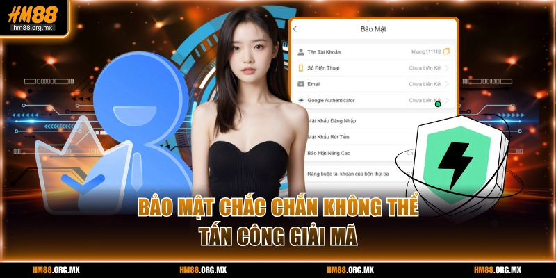 Bảo mật chắc chắn không thể tấn công giải mã