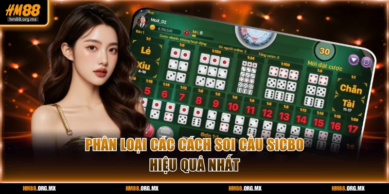 Phân loại các cách soi cầu sicbo hiệu quả nhất