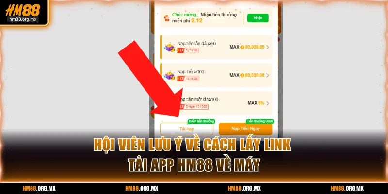 Truy cập trực tiếp website để lấy đường dẫn tải